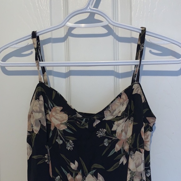 Aritzia x Talula black floral dress size 4 (S/XS) - Picture 2 of 6